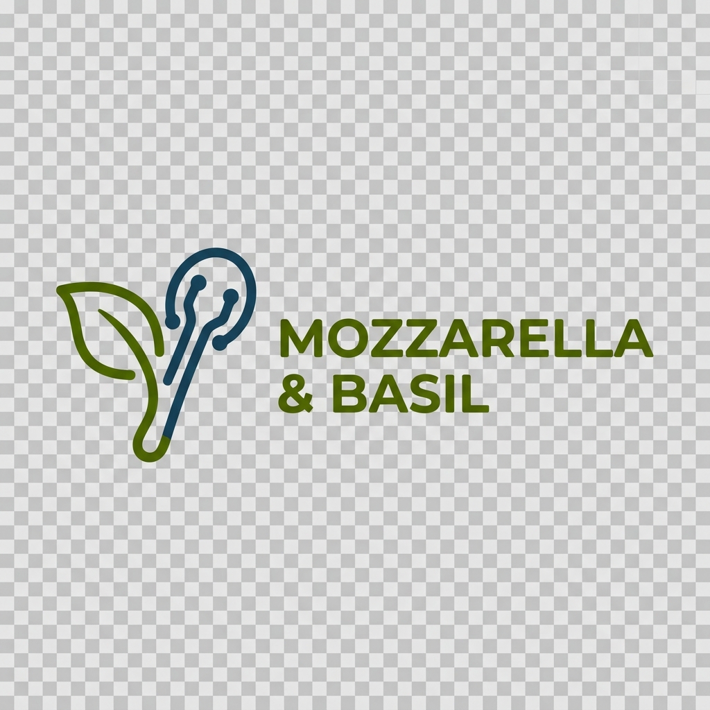 Mozzarella & Basil Logo